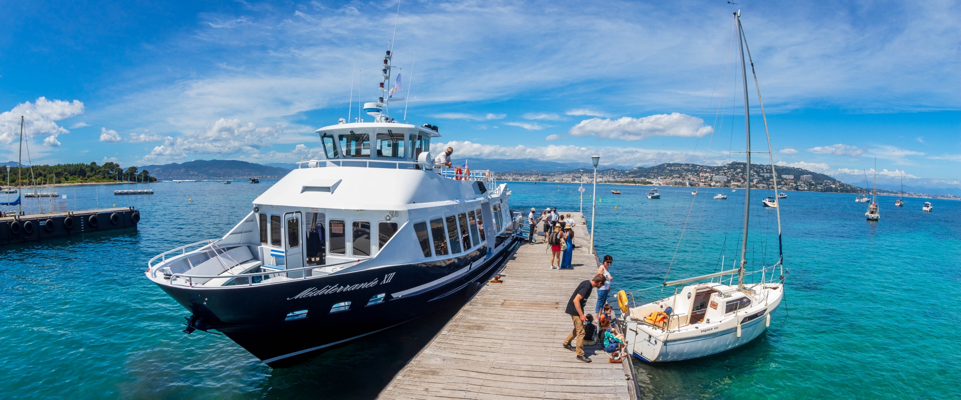 Bateau Îles de Lérins Île Sainte Marguerite Trans Côte d'Azur