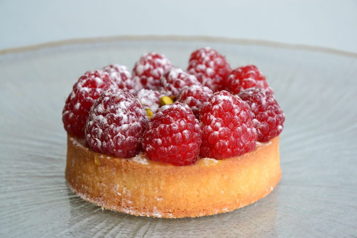 Tarte framboises